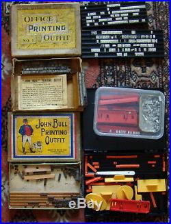 John Bull Vintage Office Printing Equipment and another set