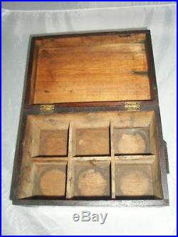 John Haddon & Co. London- Caxton Type Foundry- Vintage Letterpress Chemicals Box