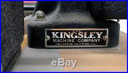 KINGSLEY AM-75-AT HOT FOIL STAMPING MACHINE Very Good Condition NO RESERVE