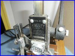 Kingsley Machine Co Model M-75 Hot Foil Stamping Machine