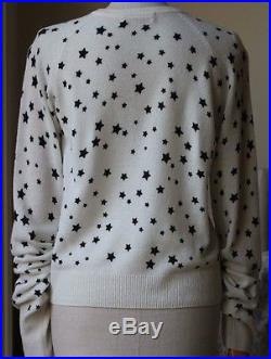 Kate Moss For Equipment Ryder Printed Cashmere Sweater Medium