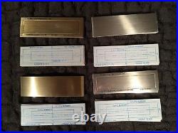 Kingsley Foil Machine Ribbon Attachment & 40 Cawley Plates + 40 Proof Plates Nos