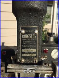 Kingsley Hot Foil Embossing Stamping Machine AM-100-W