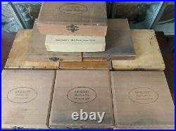 Kingsley Hot Foil Machine Letters, Special Characters, parts, huge lot 10 boxes
