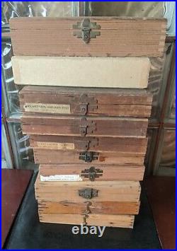 Kingsley Hot Foil Machine Letters, Special Characters, parts, huge lot 10 boxes