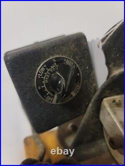 Kingsley Hot Foil Stamp Embossing Machine Model XTE Working Handle (Heats Up)