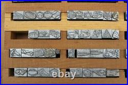 Kingsley Hot Foil Stamping Machine Type Emblems 123 Piece Set 24pt on 18pt TBody