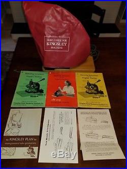 Kingsley Hot Foil Stamping Machine w Paperwork, Cover. Works Great