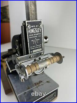 Kingsley Hot Gold Foil Stamping Machine Hollywood Ca