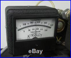 Kingsley KWE-7 Vintage Wire Marking Cable Hot Foil Stamping Press Machine