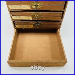 Kingsley Lot of 5 Boxes Hot Foil Stamping Machine Type Font in Original Case