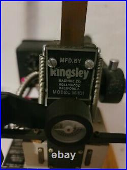 Kingsley M-101 Hot Foil Stamping Embossing Machine