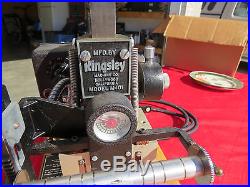 Kingsley M-101 Hot Foil Stamping Machine-Ex. Condition + 5 Foil