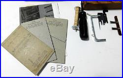 Kingsley Machine Co M-53-A Hot Foil Stamping Machine + Mixed Lot