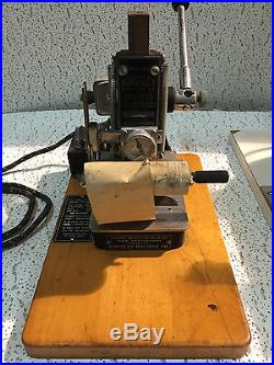 Kingsley Machine M-50 Hot Foil Stamping Machine AND Robotemp Hot Foil Machine