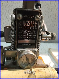 Kingsley Machine M-50 Hot Foil Stamping Machine AND Robotemp Hot Foil Machine