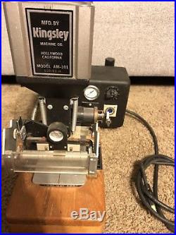 Kingsley Machine Model AM-101 Hot Foil Stamping Machine