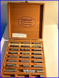 Kingsley Machine Newport Monograms Type