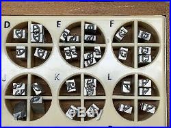 Kingsley Machine Type Letters (14pt. Park Avenue) Hot Foil Stamping Machine