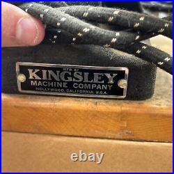 Kingsley Stamping Embossing Hot Foil Machine Super Rare M-100-BA