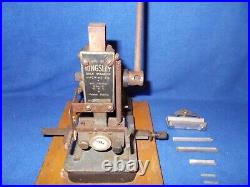 Kingsley gold (foil) stamping machine, ca. 1936