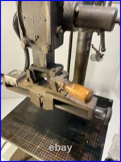 KwikPrint Model 86 Foil Stamping Machine withLetters & Many Other Type Works Great