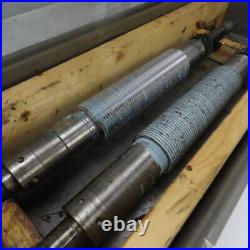 LF Fales Industrial Pressure Paper Slitter Cutter Roller 1-5/8 Shaft Lot Of 2