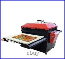 Large Heat Press Commercial Sublimation Transfer Machine Double Bed Industrial