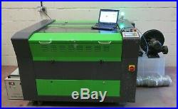 Lasertech LD 6090 80W CO2 Engraving Engraver Cutting Flat Bed Laser Machine