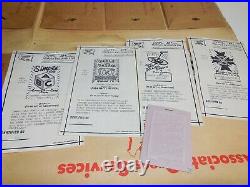 Lenger Chevrolet newspaper printing plates Campaign Lot of 50 Ok Cars Dealership