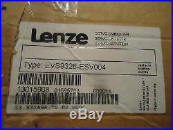 Lenze, Evs9326, Servo-inverter, Part#evs9326-esv004, Used/mint