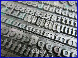 Letterpress Lead Type 24 Pt. Buffalo (H. C. Hansen Type Foundry) B39