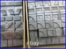 Letterpress Lead Type 24 Pt. Decorative Border Geometric Combinations