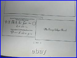 Letterpress Lead Type 24 Pt. French Plate Script (B, B, & S) H76