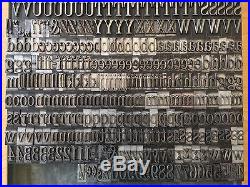 Letterpress Metal Type 48pt Century Nova