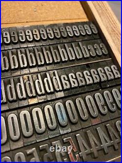 Letterpress Type 48pt Staple Gothic from the Keystone Type Foundry