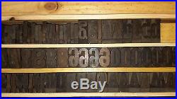 Letterpress Type Wood 14 line