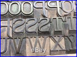 Letterpress Wood Type Full Font