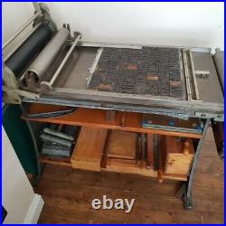 Letterpress printing press