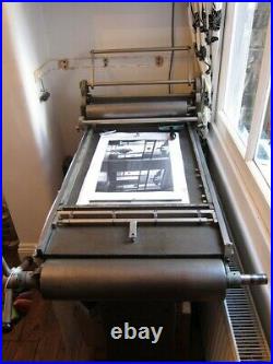 Letterpress printing press