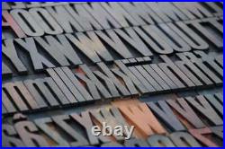 Letterpress wood printing blocks 2.83tall 170pcs wooden type woodtype block old