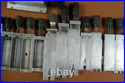 Lot of 23 Hot Foil Type Holders For Kingsley Stamping Machine Used