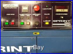 M&R Mini Sprint 2000 38 Wide Gas Conveyor Dryer