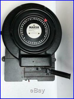 Marsh Model R 1 25mm Font Industrial Rotary Stencil Cutting Unit