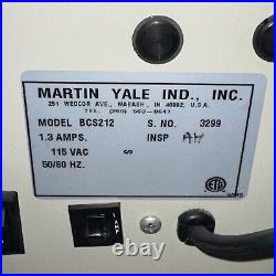 Martin Yale BCS212 Desktop 12-up Business Card Slitter, 375 Cards per minute