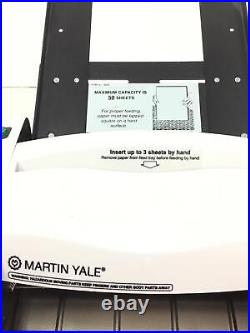 Martin Yale P7400 Type 395 RapidFold Paper Folding Machine, no tray, WORKING