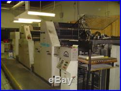 Mid 90's Used MAN Roland R204 H OB 4 Color Printing Machine