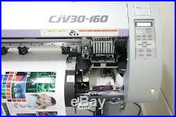 Mimaki CJV30-160. PRINT & CUT 64 Wide Format Solvent Printer