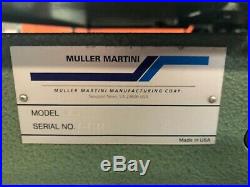 Muller Martini Minuteman 6 Pocket Stitcher + Cover Feeder + 3 Knife Trimmer
