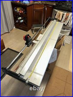 NEOLT TRIMMER MANUAL 51' ROTARY PAPER CUTTER Tabletop Model Trim 130 Used Italy